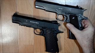 Пистолет пневматический Borner KMB-77 (1911 / Kimber Warrior)