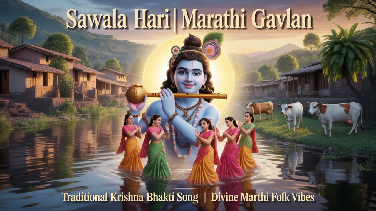 Sawala Hari – Marathi Gavlan | Shri Krishna Bhajan |  Kanha Bhakti Song | Yashoda Krishna Love