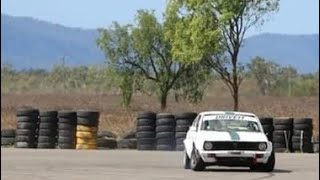 TCAC Bitumen Motorkhana at Manton Park LVMA in Beams Corolla screenshot 4