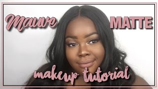 Mauve Makeup Tutorial | WOC | Jada Kimberley screenshot 4