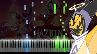 Video thumbnail of "Hazbin Hotel - Hell is Forever Piano Tutorial"