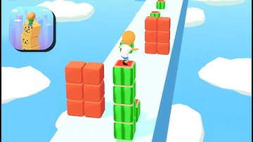 Cube Surfer - All Levels Gameplay Walkthrough Android, iOS (Levels 16-20)