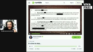 Part 1: Crowder vs. The Daily Wire - Fair Negotiations, or Disguised Censorship? Viva Frei Clips