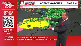 Weather Impact Alert Day Update Tracking Potential For Unusually Strong June Storms - 545 P.m.