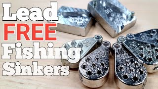 DIY Fishing Mould CNC Aluminium Sea Sinker Lead Weights 4 in 1 mold Do-It  4oz-7oz