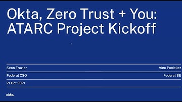 Okta - Zero Trust Lab Demo