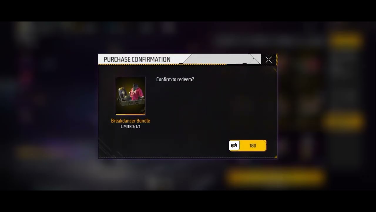 🔥old elite paas return 🥰 free fire token exchange Hip Hop Bundle to My id.