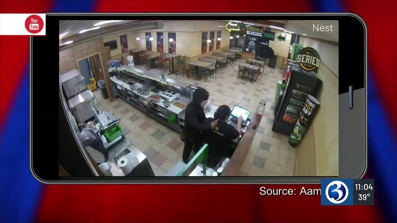 Police search for armed suspect who robbed several New Haven businesses ...
