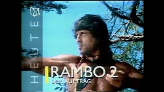 Rtlplus: 5-Min.-Vorschau „Rambo 2“ Und Anderes (01.01.1991)