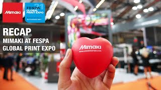 Mimaki at FESPA Global Print Expo 2021 | Recap screenshot 1