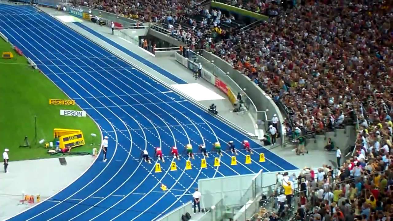 berlin 2009 usain bolt 9.58 - YouTube