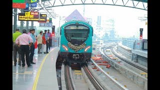 Kochi Metro is here M.G. Road to Edappally (Lulu International Mall)
