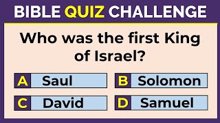 BIBLE QUIZ: ONLY A BIBLE GENIUS CAN SCORE 20/20 | #challenge 14