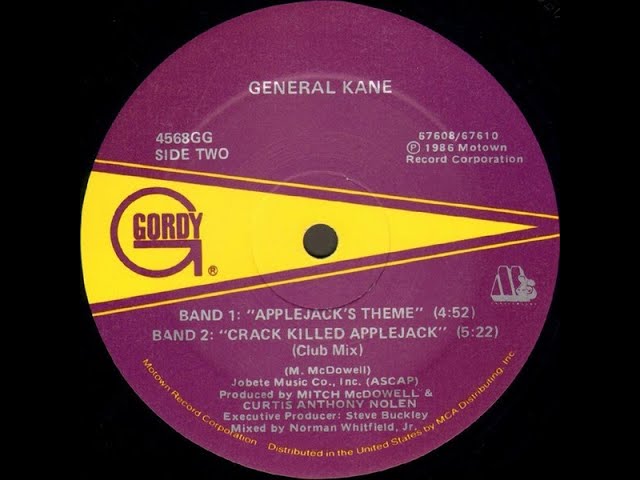 Crack Killed Applejack [Club Mix] - General Kane - YouTube