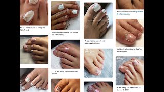 Toe Nails Designs For Wedding