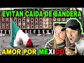 🇪🇸 REACCIÓN a CIVILES y SOLDADOS MEXICANOS EVITARON LA CAÍDA de la BANDERA 🇲🇽 **amor a México**