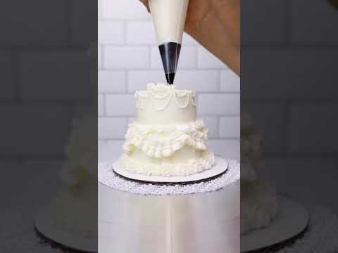 ЭТОТ Свадебный Торт НЕ ОСТАВИТ Равнодушным НИКОГО • Очень Вкусно и Красиво • #shorts #торт