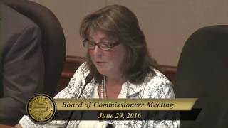 June 29, 2016 Board of County Commissioners' Meeting