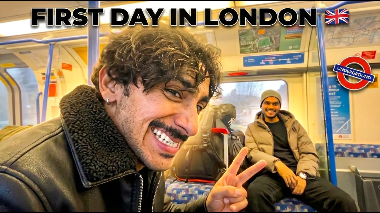 Two Friends, One City: Our First Day in LONDON🇬🇧🇬🇧