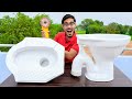 What Is Inside Toilet Seat? टॉयलेट सीट कैसे काम करती है? Must Watch Video