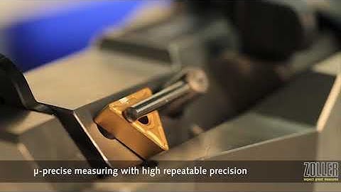 The ZOLLER »pomSkpGo« - The Measuring Machine for Cutting Edge Preparation