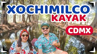 XOCHIMILCO en KAYAK 🔴 ISLA de LAS MUÑECAS + AJOLOTARIO ✅ Arrastre a Rubi con el Kayak ► Sin Postal