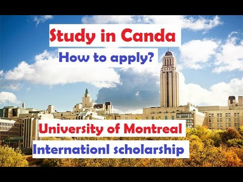 캐나다 유학 || 몬트리올 대학교 지원 방법 || 장학금 2020-2021