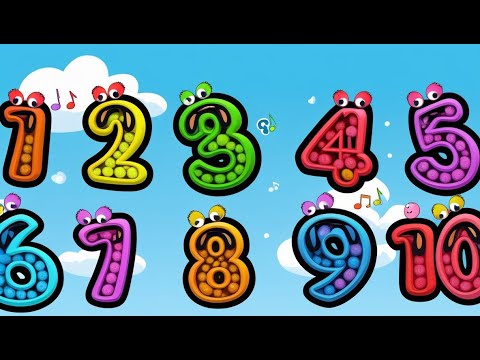 Numbers Song | Children Songs | Learn to Count 1 to 10 | Fun Counting ...
