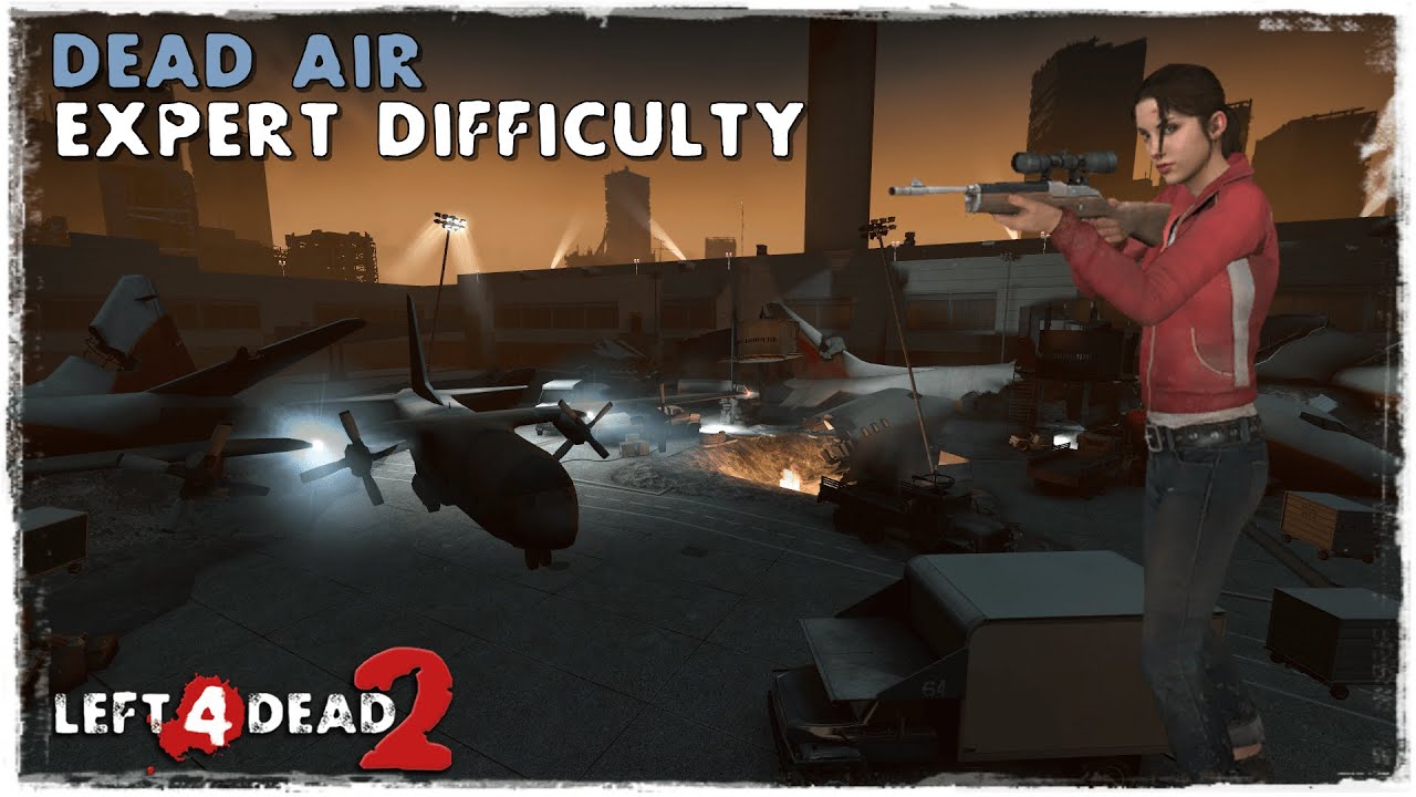 Left 4 Dead 2 - Dead Air с ботами (Экспертный уровень сложности)