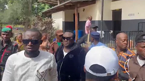 ARRIVAL OF SAHEED OSUPA TO YINKA AYEFELE CHILDREN’S DAY FIESTA PARTY