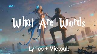 What Are Words - Chris Medina | Lyrics   Vietsub