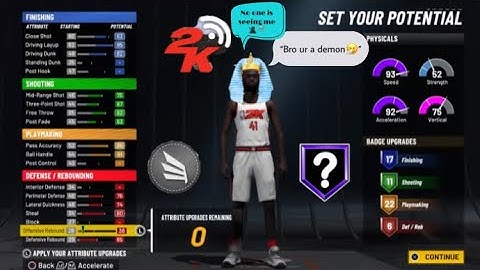 BEST GUARD BUILD IN NBA 2k22! *NEW* DEMIGOD 2-WAY SLASHING PLAYMAKER BUILD IN NBA 2k22! BEST BUILD..