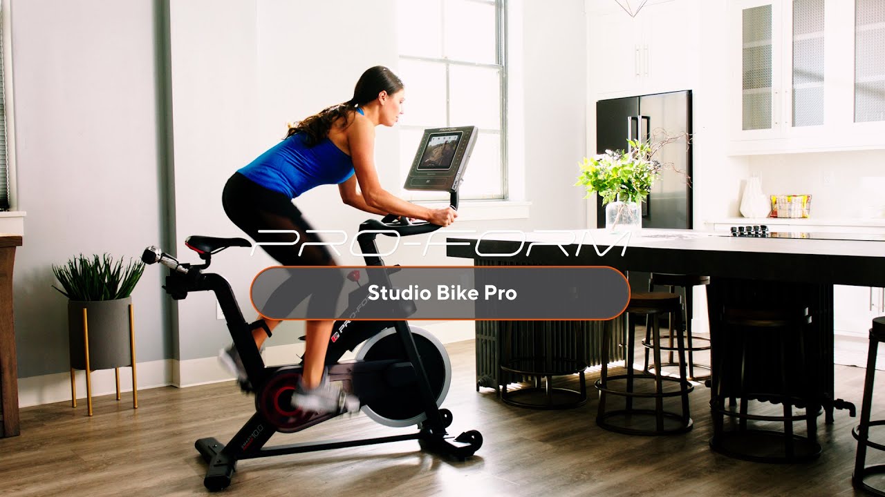 Achieve Your Fitness Goals On The Studio Bike Pro From ProForm - YouTube