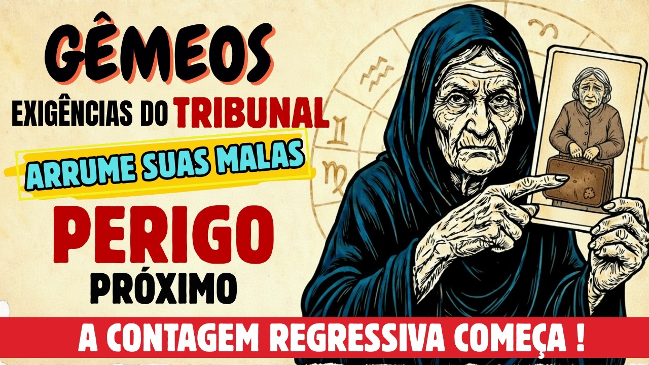 🔴♊GÊMEOS, A CONTAGEM REGRESSIVA COMEÇA!😱O PERIGO ESTÁ PRÓXIMO! A SUPREMA CORTE EXIGE❗FAÇA AS MALAS