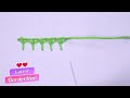 Latest & Basic borderline hand embroidery sewing tutorial for beginner