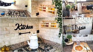 تغييرات لمطبخ منظم 100% نتيجة رائعه ❤حملة بيت منظم بدون تعب? small kitchen design ideas