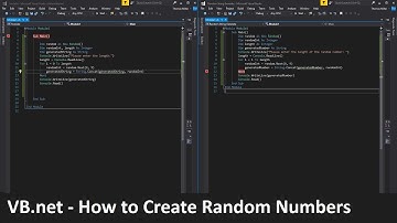 Visual Basic - Creating a Random Number Generator