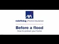 Flood advice - before a flood