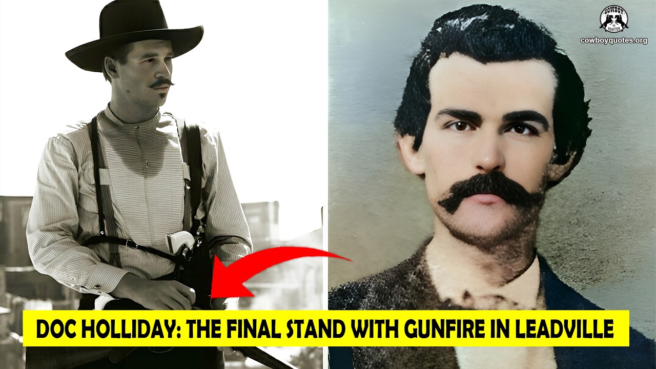 🔴 Doc Holliday: The Final Stand with Gunfire In Leadville - Cowboy Quotes