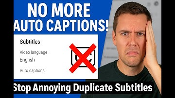 Removing The Captions From A YouTube Video You Uploaded To Your Channel