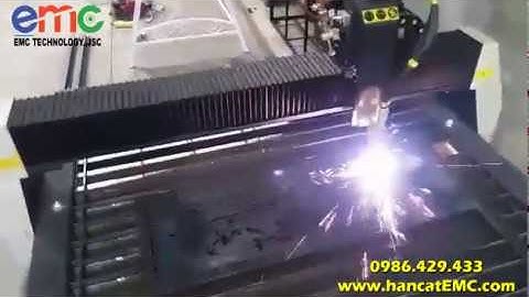 EMC 2000 cắt hoa văn, sắt mỹ thuật ở Bắc Giang