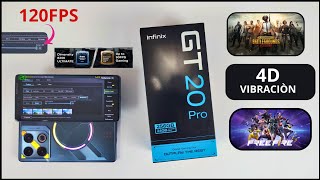 Infinix GT 20 Pro configuración Vibración 4D en Videojuegos