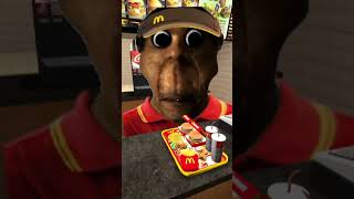 Escape Nextbots Obunga Gets His Hamburger Stolen  in Mc Donalds #gmod