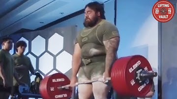 The Deadlift Record Slipped From His Fingers...