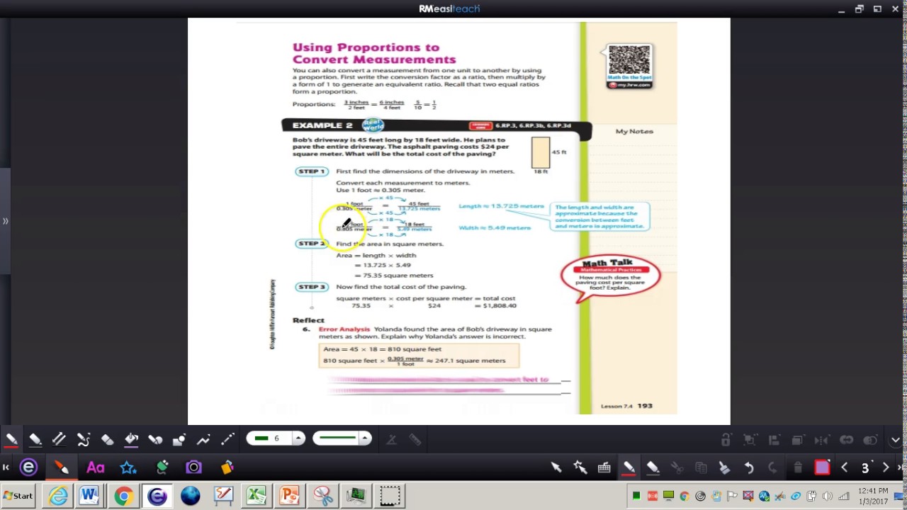 Lesson 7 4 Converting Between Measurement Systems Youtube