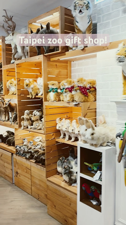 Taipei ZOO Gift Shop - #music #taiwan #travel #taipeizoo#animals