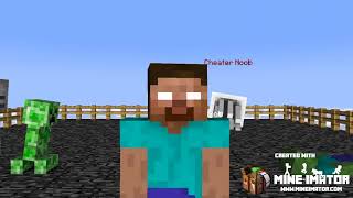Temple Run | Monster School vs FNAF | Minecraft Animations
