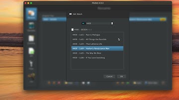 How do I select one series over another and remember my decision?