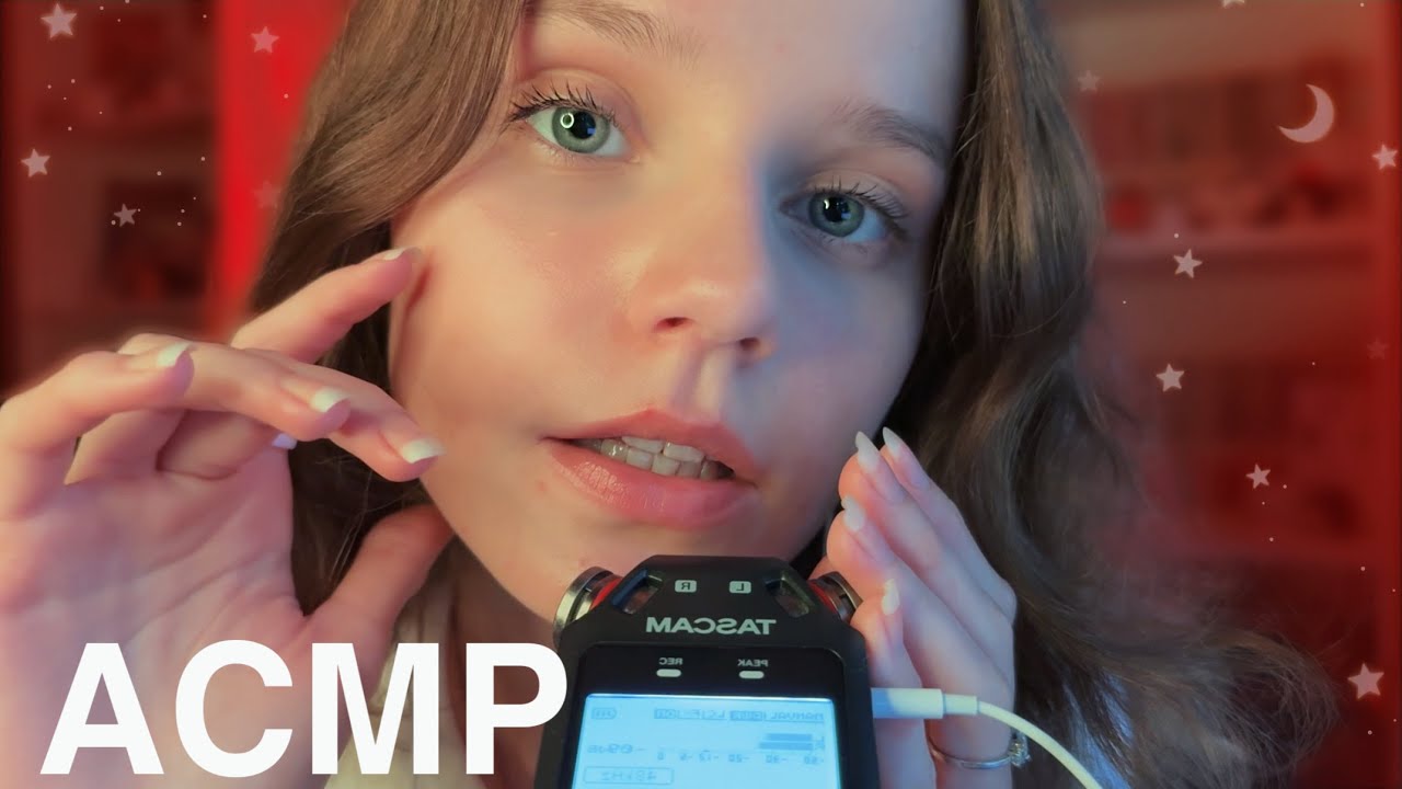 АСМР Топ 5 моих Любимых Триггеров с Tascam ❤️ Cкретчинг, Звуки Рта, Покусывания
