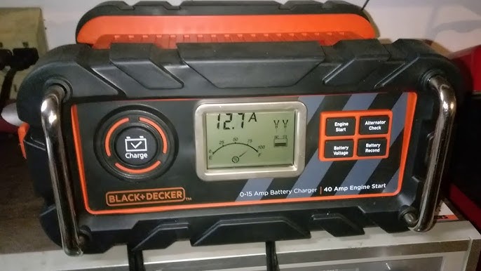 BLACK and DECKER Fully Automatic 25 Amp 12V Battery Charger Unboxing &  First Test! 